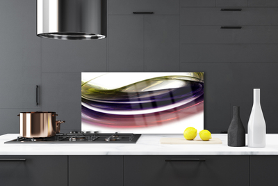 Panel nad blat kuchenny Cyfrowa Wizja Abstrakcji