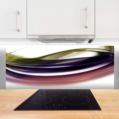 Panel nad blat kuchenny Cyfrowa Wizja Abstrakcji