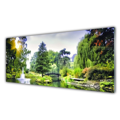 Panel Kuchenny Promienie Słońca Nad Wodospadem