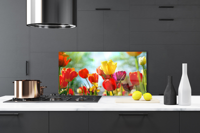 Szkło nad Blatem Klasyczna Elegancja Kwiatów