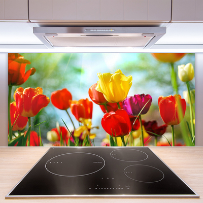 Szkło nad Blatem Klasyczna Elegancja Kwiatów