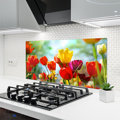 Szkło nad Blatem Klasyczna Elegancja Kwiatów