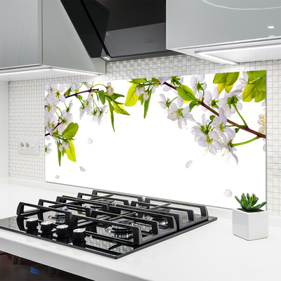 Panel nad blat kuchenny Makro Płatków Kwiatów