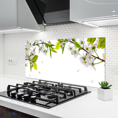 Panel nad blat kuchenny Makro Płatków Kwiatów