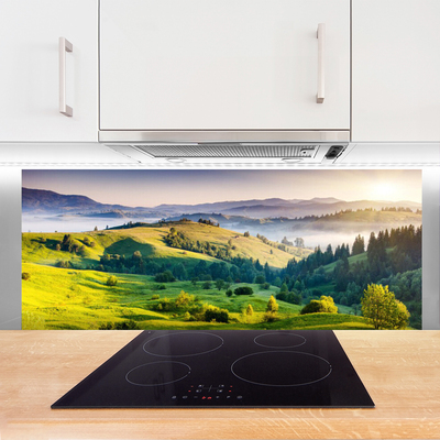 Panel Kuchenny Poranna Mgła Nad Polami