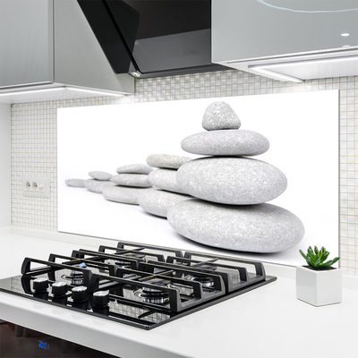 Panel Szklany do Kuchni Kompozycja Kamieni Zen