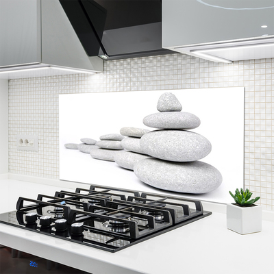 Panel Szklany do Kuchni Kompozycja Kamieni Zen