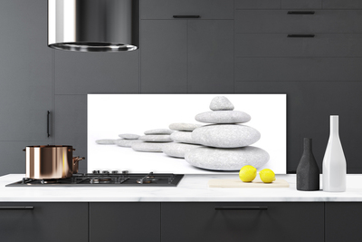 Panel Szklany do Kuchni Kompozycja Kamieni Zen
