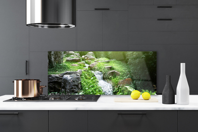 Panel Kuchenny Szumiący Potok Wśród Traw