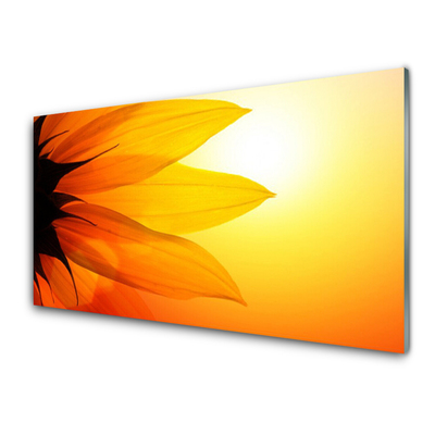 Szkło do Kuchni na Ścianę Piękno Natury: Kwiat