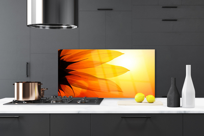 Szkło do Kuchni na Ścianę Piękno Natury: Kwiat