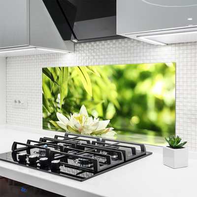 Panel Kuchenny Duet Kwiatu I Liści