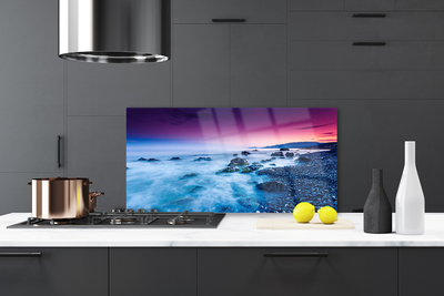 Szkło nad Blatem Złoty Piasek I Ocean