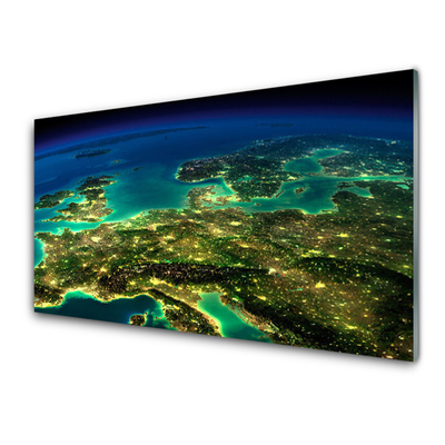 Panel nad blat kuchenny Futurystyczny Obraz Abstrakcyjny