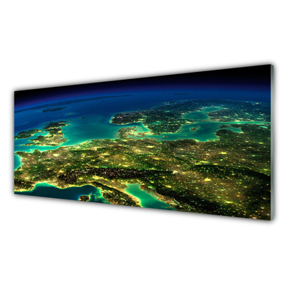 Panel nad blat kuchenny Futurystyczny Obraz Abstrakcyjny