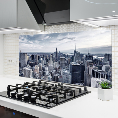 Panel Kuchenny Panorama Miejskiej Architektury