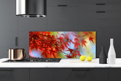 Panel nad blat kuchenny Świeżość Zielonych Liści