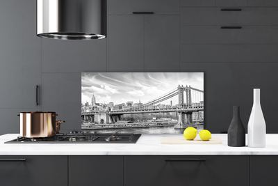Panel nad blat kuchenny Konstrukcja Stalowego Mostu