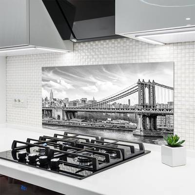Panel nad blat kuchenny Konstrukcja Stalowego Mostu