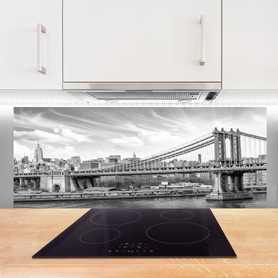 Panel nad blat kuchenny Konstrukcja Stalowego Mostu