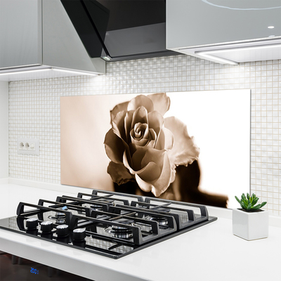 Panel Kuchenny Klasyczna Czerwona Róża