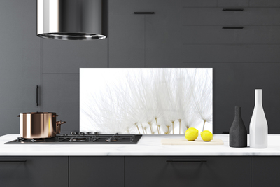 Szkło nad Blatem Kwiatowa Dekoracja Ścienna