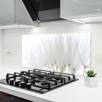 Szkło nad Blatem Kwiatowa Dekoracja Ścienna