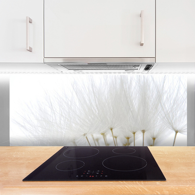 Szkło nad Blatem Kwiatowa Dekoracja Ścienna