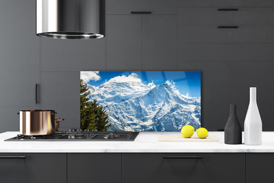 Panel Kuchenny Górski Pejzaż Z Drzewami