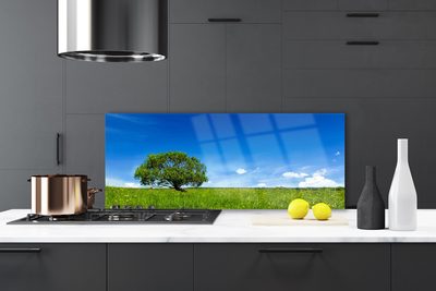 Panel Kuchenny Zielony Pejzaż Parkowy