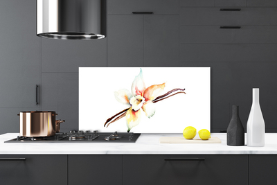 Szkło Ozdobne do Kuchni Malarska Wizja Kwiatu