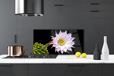 Dekor Szklany do Kuchni Eteryczna Ozdoba Kwiatowa