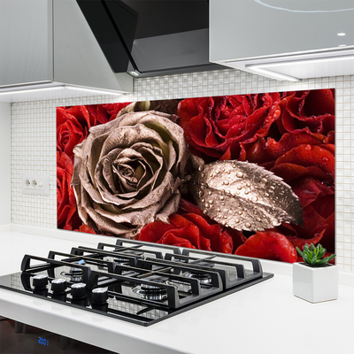 Panel Kuchenny Romantyczny Bukiet Róż