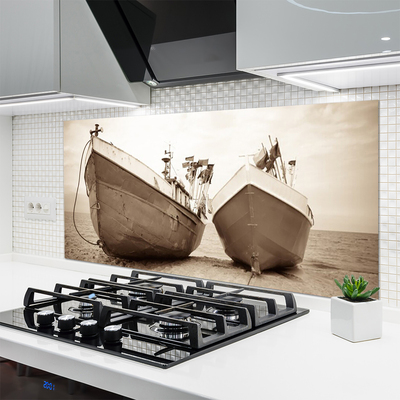 Panel Kuchenny Przystań Kolorowych Łódek