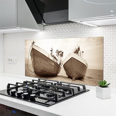 Panel Kuchenny Przystań Kolorowych Łódek