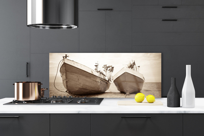 Panel Kuchenny Przystań Kolorowych Łódek