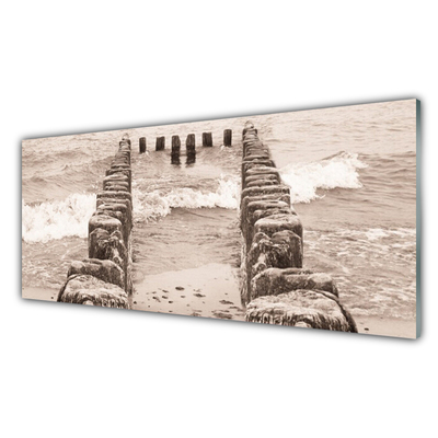 Panel Kuchenny Nowoczesny Dom Nad Oceanem