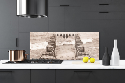 Panel Kuchenny Nowoczesny Dom Nad Oceanem