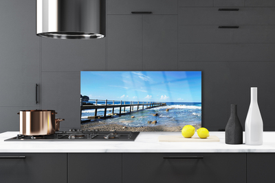 Panel Kuchenny Bezkresny Błękit Oceanu