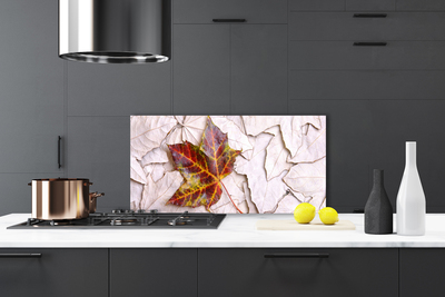 Panel Kuchenny Botaniczny Motyw Liściasty