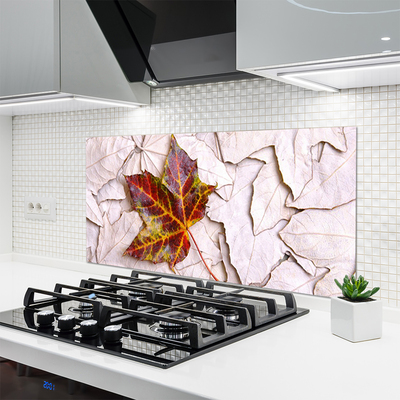 Panel Kuchenny Botaniczny Motyw Liściasty