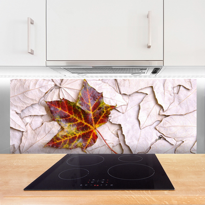 Panel Kuchenny Botaniczny Motyw Liściasty