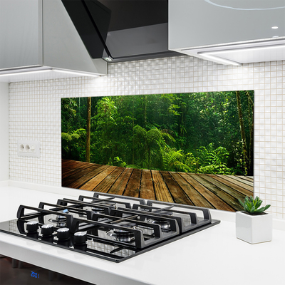 Panel Kuchenny Gęstwina Zielonego Lasu