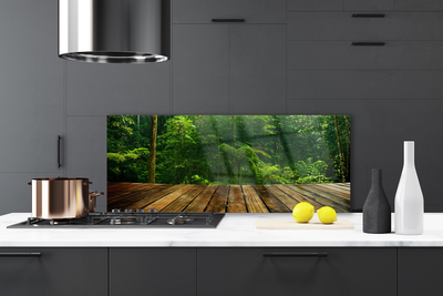 Panel Kuchenny Gęstwina Zielonego Lasu