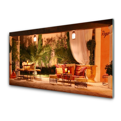 Panel Kuchenny Malownicza Restauracja Miejska