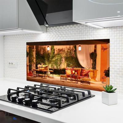 Panel Kuchenny Malownicza Restauracja Miejska