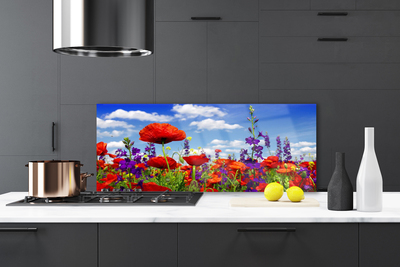 Panel Kuchenny Smukłe Pąki Tulipanów