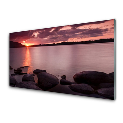 Panel Kuchenny Kamienny Brzeg Oceanu