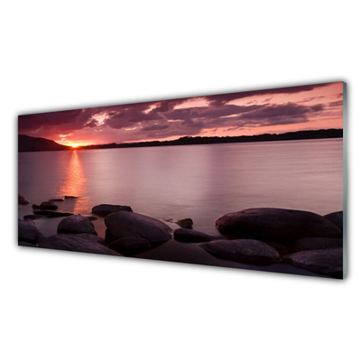 Panel Kuchenny Kamienny Brzeg Oceanu