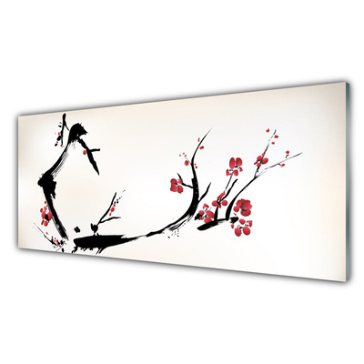 Szkło do Kuchni na Ścianę Futurystyczna Kompozycja Form